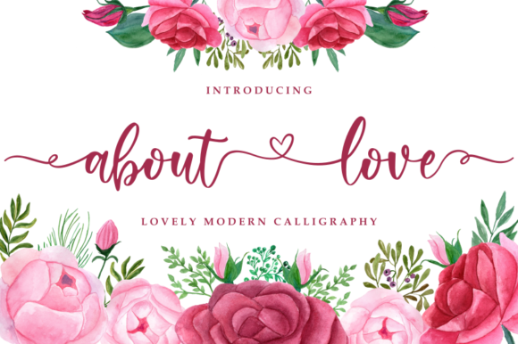 About Love Font: A Romantic Touch for Your Brand