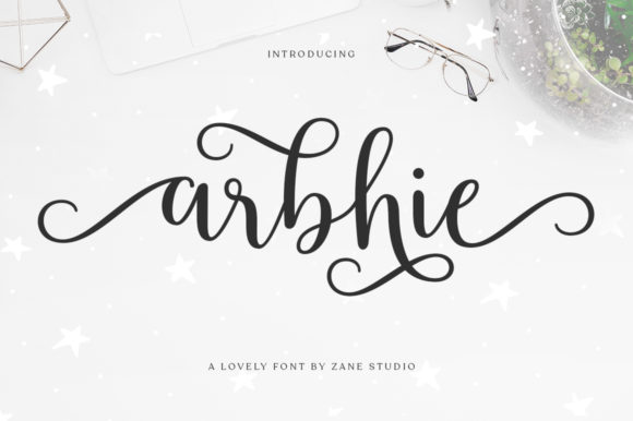Arbhie Font Review: A Handwritten Typeface for Creative Branding