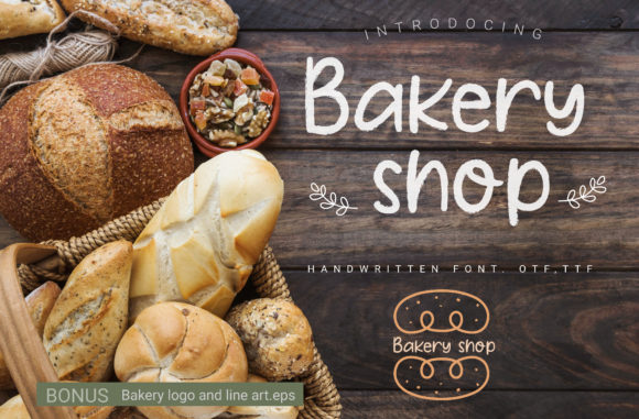 Bakery Shop Font Review