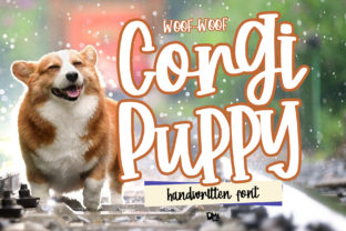Corgy Puppy Font: Quirky & Romantic