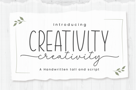 Creativity Font Review: A Handwritten Typeface That Brings Personality to Branding