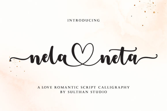 Elevate Your Editorial Design with the Nela Neta Handwritten Typeface