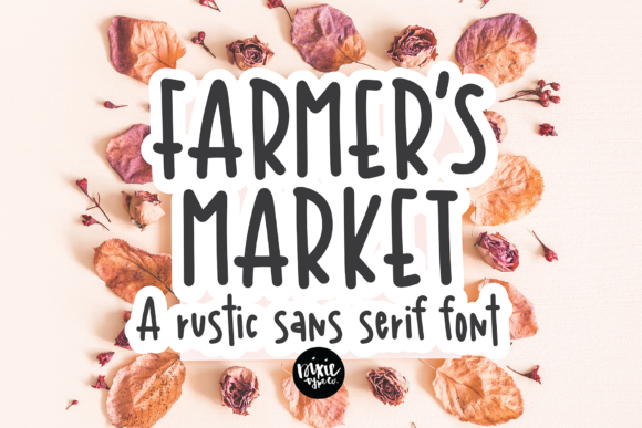 Farmer s Market: A Handwritten Typeface for Editorial Elegance