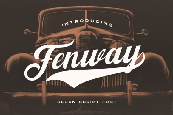 Fenway Font: A Vintage Handwritten Typeface That Elevates Campaign Design