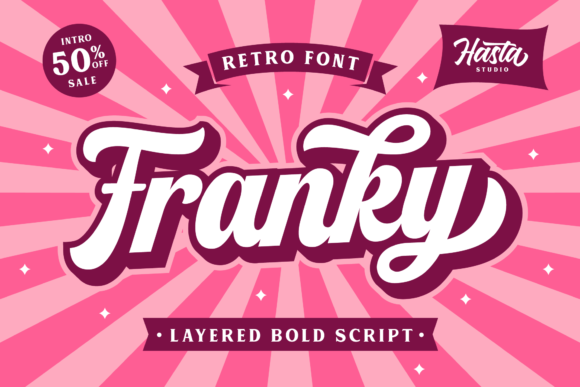 Franky: A Bold Handwritten Font