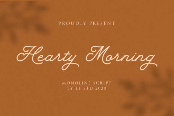 Hearty Morning Font for Business