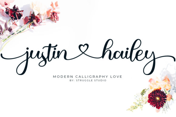 Justin Hailey Modern Font: A Handwritten Typeface for Editorial Elegance