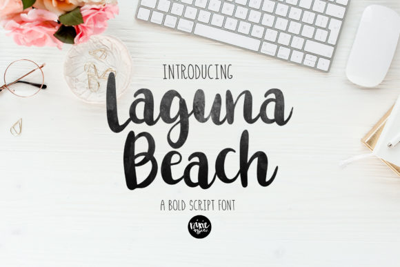 Laguna Beach Font: A Handwritten Typeface That Brings Your Creations to Life