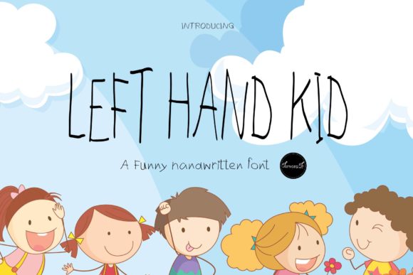 Left Hand Kid Font: A Playful Typeface for Authentic Branding