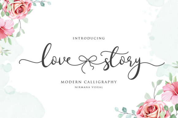 Lovestory: A Romantic Script Font