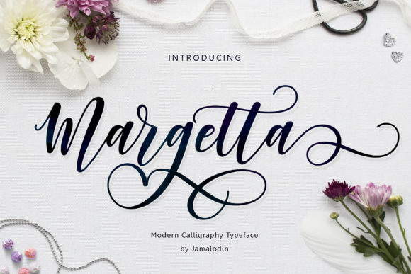 Margetta: A Beautiful Script Font for Creative Projects