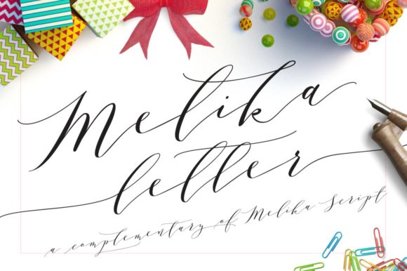 Melika Letter: A Handwritten Font for Editorial Elegance