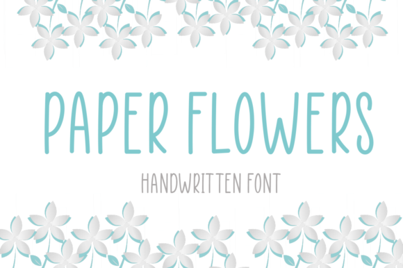 Paper Flowers Font Review: A Versatile Typeface for Campaign Creatives