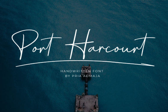 Port Harcourt: A Script Font with Heart