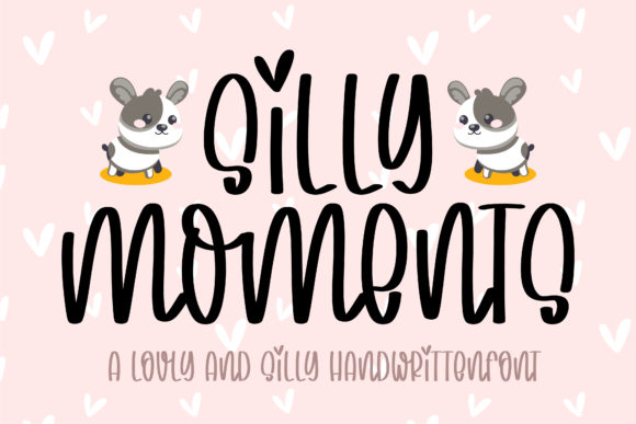 Silly Moments: A Handwritten Font for Editorial Creativity