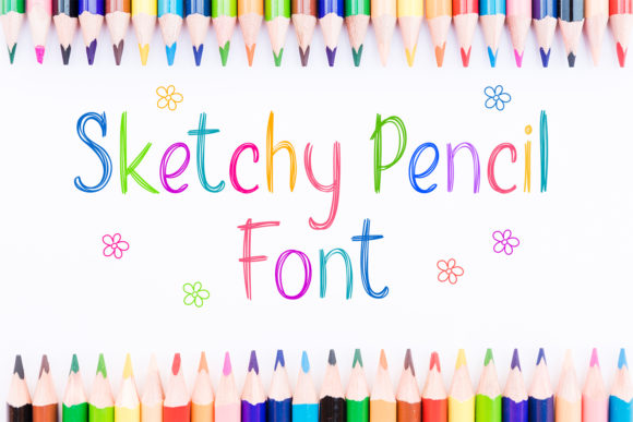 Sketchy Pencil: A Handwritten Typeface That Brings Personality to Branding