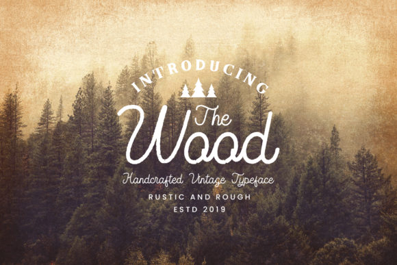 The Wood Font: Elegance Meets Modern Web Design