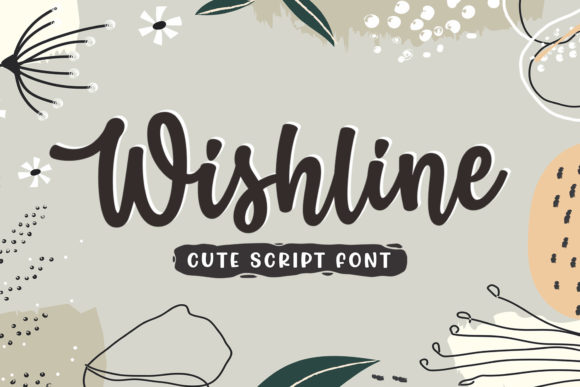 Wishline Font: A Handwritten Typeface for Editorial Elegance